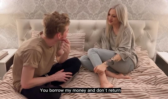 Russian chick persuaded her friend to have friendly sex