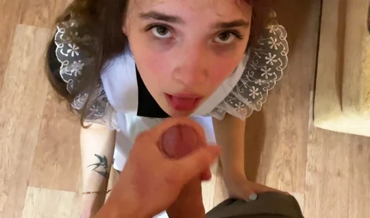 A young chick arranged role-playing games with a guy and experienced a thrill