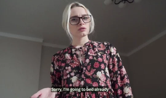 Russian modest sister didn’t understand how she agreed to anal