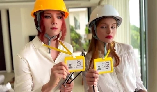 I came with the inspection and got to cool sex in home video