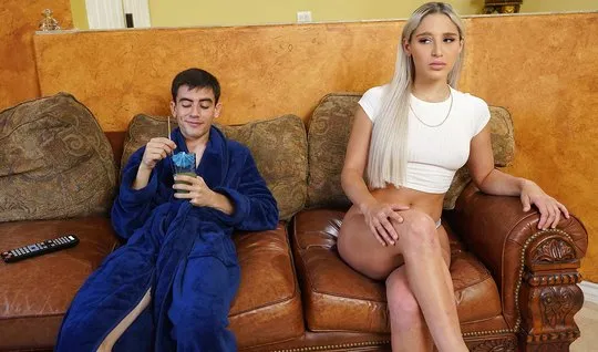 Blonde with tight ass gives B*****rs real premium sex