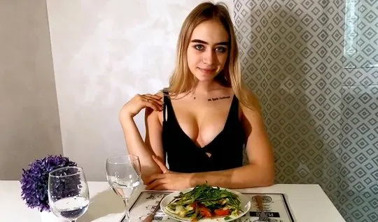 Russian girl substitutes a tight hole for homemade porn and orgasm