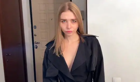 Russian girl cheats on her man during homemade porn with her lover