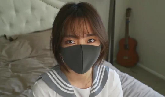 Asian girl in long knee socks indulges a mans penis with a juicy pussy