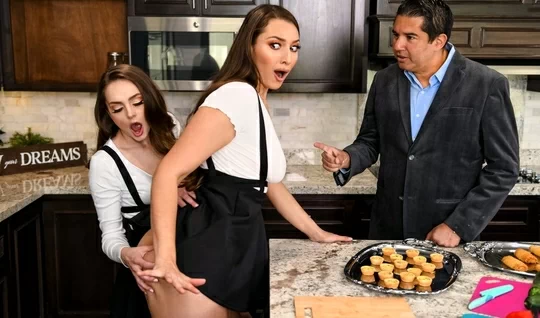 Lesbians lick each others elastic holes in different poses