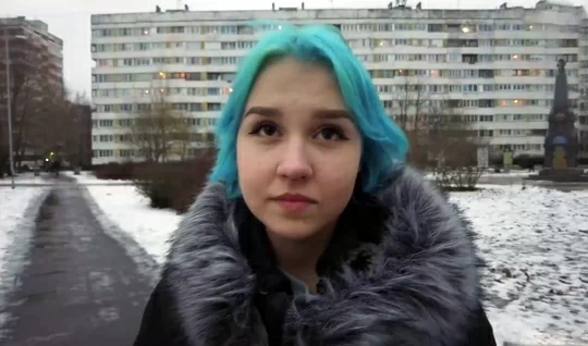 Russian girl agreed to hot sex for an overnight stay